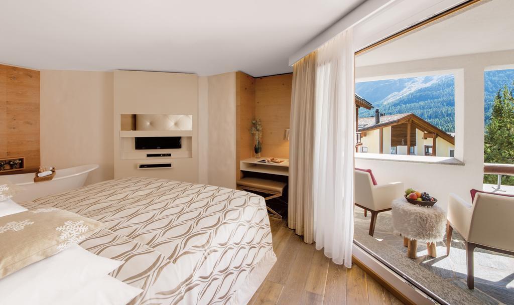 Hôtel Giardino Mountain à Saint-Moritz Chambre photo